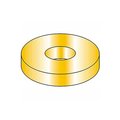Titan Fasteners 1/4in Flat Washer - SAE - 9/32in I.D. - Steel - Yellow Zinc - Grade 8 - Pkg of 100 HGD04